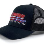 TBS USA HAT (BLACK/BLACK) [#7086]