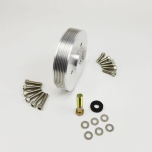 6 Rib Acc. Pulley / BBC (Replaces Merc Steel) 2.750" Wide Accessory Pulley / BBC [#4231]