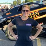 LADIES BLACK CREW W/ TBS LOGO (S, M, L, XL) [#7065]