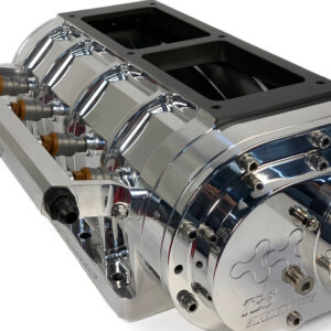 8-71 FRONT OFFSET EFI INJECTOR BILLET CASE / HIGH-HELIX BILLET ROTORS (6PT.) FRONT OFFSET [#2320]