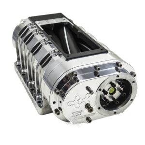 ROOTS STYLE 8-71 BLOWER - RACE - HIGH-HELIX BILLET ROTORS (RETRO FRONT DISCHARGE) [#2027]