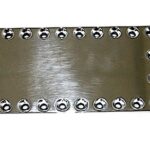 Burst Panel Block Off Plate Polished [#2583]