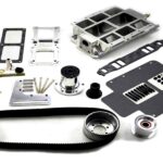 SB CHEVY LRG PORT POLISHED 6 RIB ACCESSORY (6V-71) [#2607]