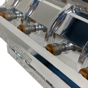 8-71 FRONT OFFSET EFI INJECTOR BILLET CASE / HIGH-HELIX BILLET ROTORS (6PT.) FRONT OFFSET [#2320]