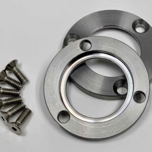 B&M 420 MEGABLOWER REPLACEMENT BILLET STEEL BEARING RETAINER PLATES [#9176]