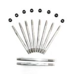 STUD AND NUT KIT FOR 4" BLOWER SPACER (6.75" OAL) [#2598]