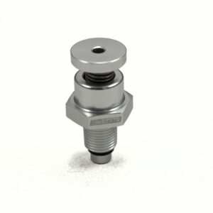 1/8" Pressure Relief Valve (silver - polished) [#1180]