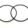 Grease Cover O-Rings (Pair) [#4928]