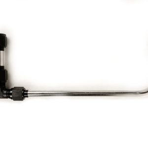 BRIDAL FOR DUAL INLET FUEL LINE KIT ANODIZED BLACK FITTINGS (FITS P/N 4372-AB) [#4373AB]