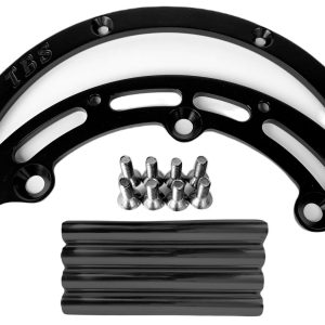 TBS XR SERIES BELT GUARD (STANDS NOT INCLUDED) BLACK ANODIZED [#8601]
