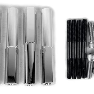 192/250 BELT GUARD STANDS 3 3/4" (4 PK) W/ 1/4-20 STUDS (MEDIUM SNOUT) [#8641]